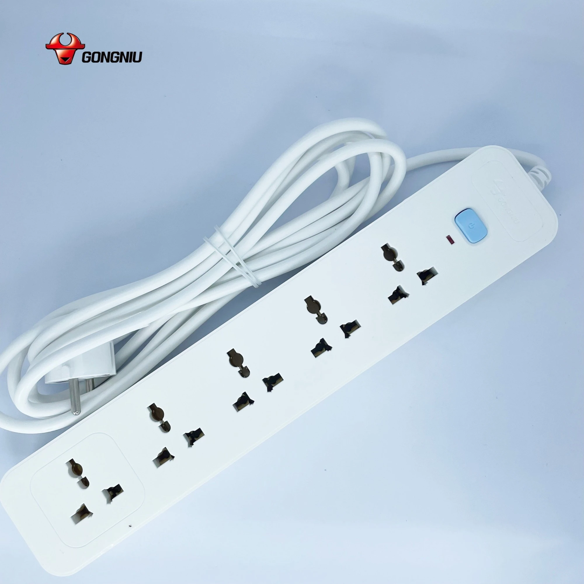 Ổ Cắm Điện Chống Cháy GONEO 5 Ổ Đa Năng 1 Công Tắc – N1050