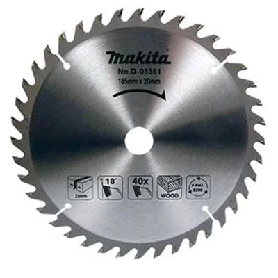 Lưỡi cắt gỗ 40 răng Makita P-67957 185 x 20 x 40T