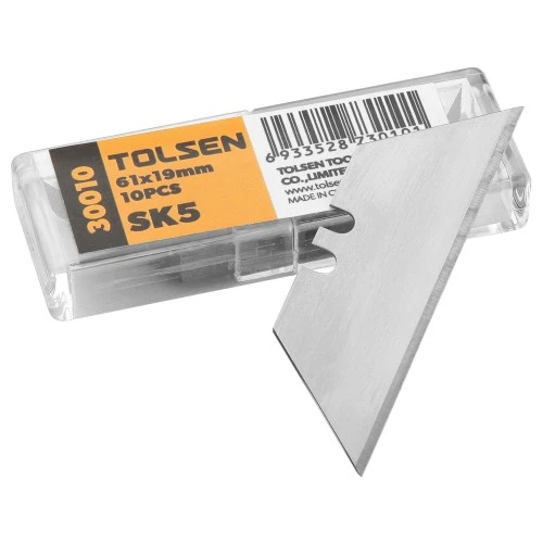 LƯỠI DAO LIỀN TÉP ( 10 LƯỠI ) TOLSEN 30010