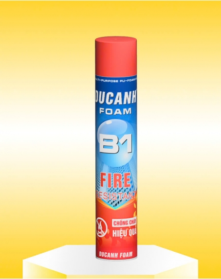 Keo bọt Pu - Foam B1 chống cháy