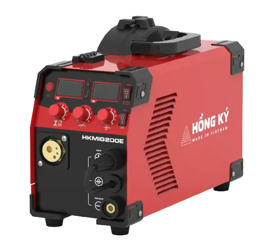 Máy hàn MIG không dùng khí, que MMA 160 Ampe 220V - HKMIG200E